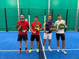 Carbone e Bonanomi brillano all'Open di padel di Alessandria