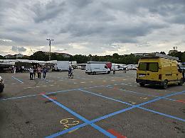 Parcheggi blu in piazza del Palio: mercati, eventi e manifestazioni troppo spesso ne impediscono l'utilizzo