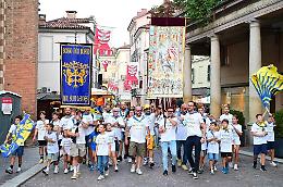 Giro della Vittoria: il Borgo Don Bosco ha festeggiato il trionfo nel Palio