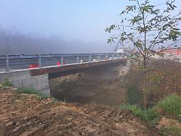 San Damiano, riaperto il ponte della provinciale di Ferrere