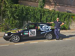 Giorgio Nebiolo sulle strade del Campionato Italiano Velocit&agrave; in Salita Auto Storiche