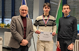 Istituto Artom, Andrea Rosso quarto alle Olimpiadi di Intelligenza artificiale