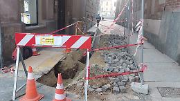 Cantiere in corso Alfieri, raccolte oltre cento firme per chiedere una rapida riapertura di via Monsignor Rossi