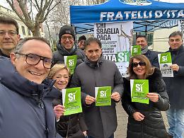 Momenti di tensione al banchetto di Fratelli d'Italia. Coppo: &Egrave; stato un tentativo di intimidazione