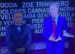 Il nome di Zoe Trinchero sul palco del festival di Sanremo con Gino Cecchettin