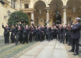 Trenitalia, cerimonia di giuramento per oltre quaranta nuovi capitreno