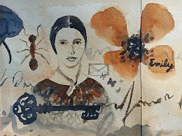 Floriana Porta protagonista della mostra "Fammi un quadro del sole. Omaggio a Emily Dickinson&rdquo; al Castello di Moncalieri