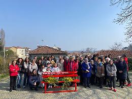 Una panchina rossa contro la violenza sulle donne