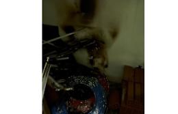 Incendio in un sottoscala  del carcere