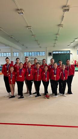 Olimpia Asti protagonista ai regionali: podi e medaglie per maschile e ritmica