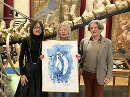 &ldquo;Echi di un mondo perduto&rdquo;: acquerelli tra i fossili a firma di Floriana Porta