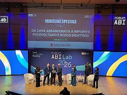 Da cava abbandonata a energia verde e bosco didattico: il progetto vale un premio per Banca di Asti