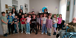 Alunni della primaria Rio Crosio in visita alla Rsa Clinica San Giuseppe