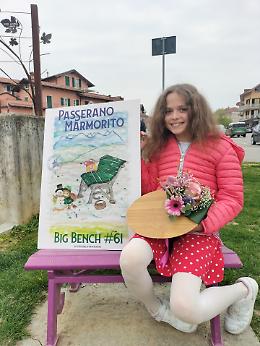 Greta Bevione premiata all&rsquo;Art Challenge delle Big Bench