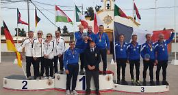 Borin, un volo d&rsquo;oro agli Europei con gli azzurri 