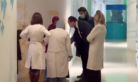 Gaza bimbi al Regina Margherita