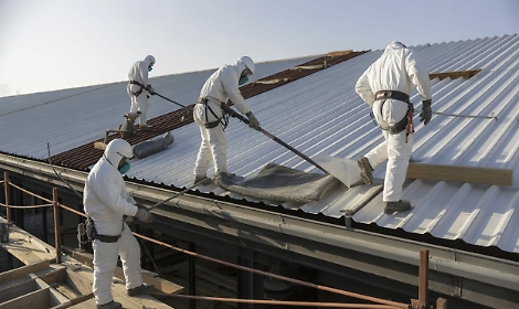 Rimozione amianto dai tetti