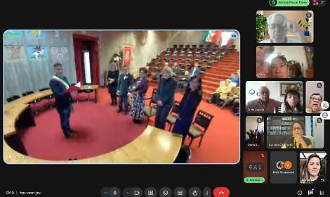 Nella Terra dei Santi il primo matrimonio in "videoconferenza"