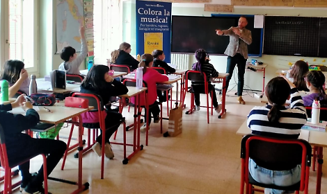 I bambini della primaria Oberdan a lezione di lirica e musica