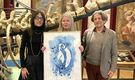 &ldquo;Echi di un mondo perduto&rdquo;: acquerelli tra i fossili a firma di Floriana Porta