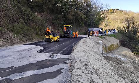 SP 104 Moransengo-Tonengo riaperta dopo la frana