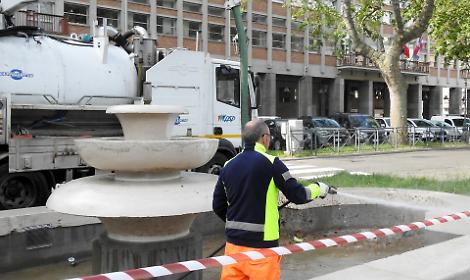 Riattivate dai tecnici del servizio idrico di Asp le fontane ornamentali e i punti acqua
