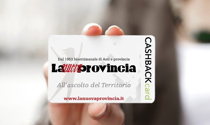 La Cashback Card de La Nuova Provincia