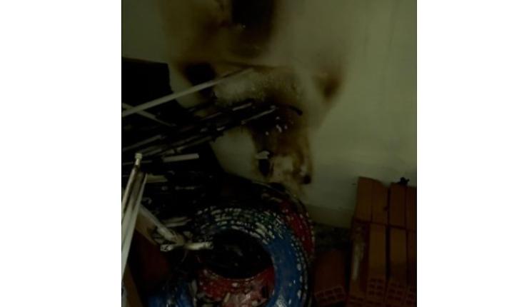 Incendio in un ufficio del carcere