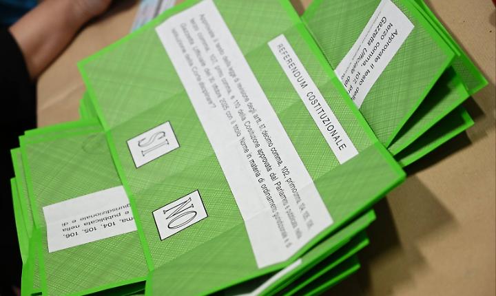 Le schede del Referendum Costituzionale