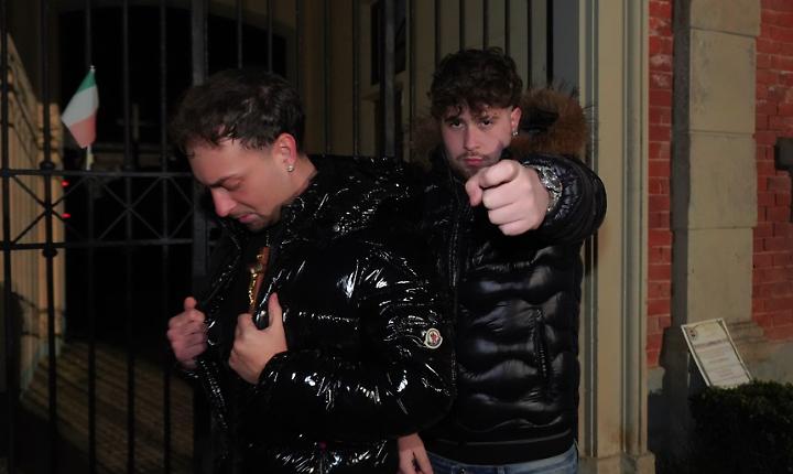 Esse&ilPresidente sul palco con Niky Savage