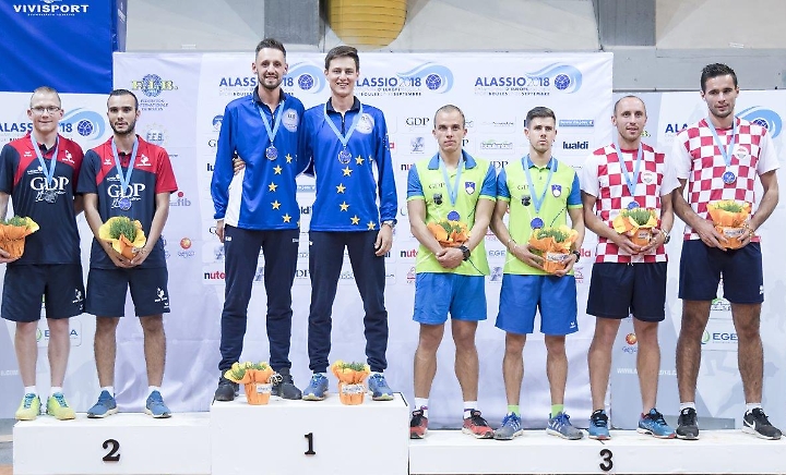 Roggero sul podio europeo