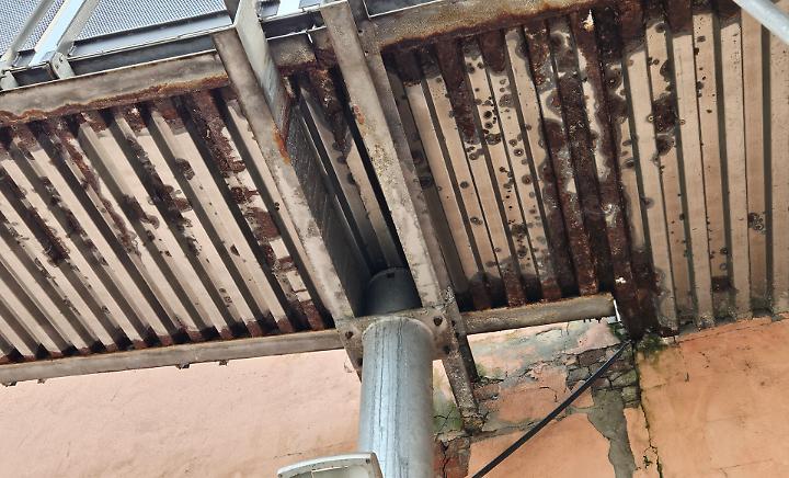 La passerella del Movicentro