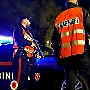 Posto di blocco dei carabinieri 