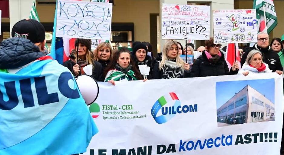Konecta non accorper&agrave; le sedi: sospiro di sollievo per i lavoratori di Asti e Ivrea