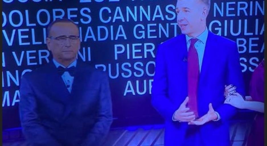 zoe trinchero sul palco di Sanremo