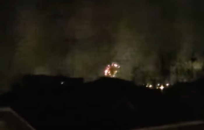 Fuochi d'artificio dicembre