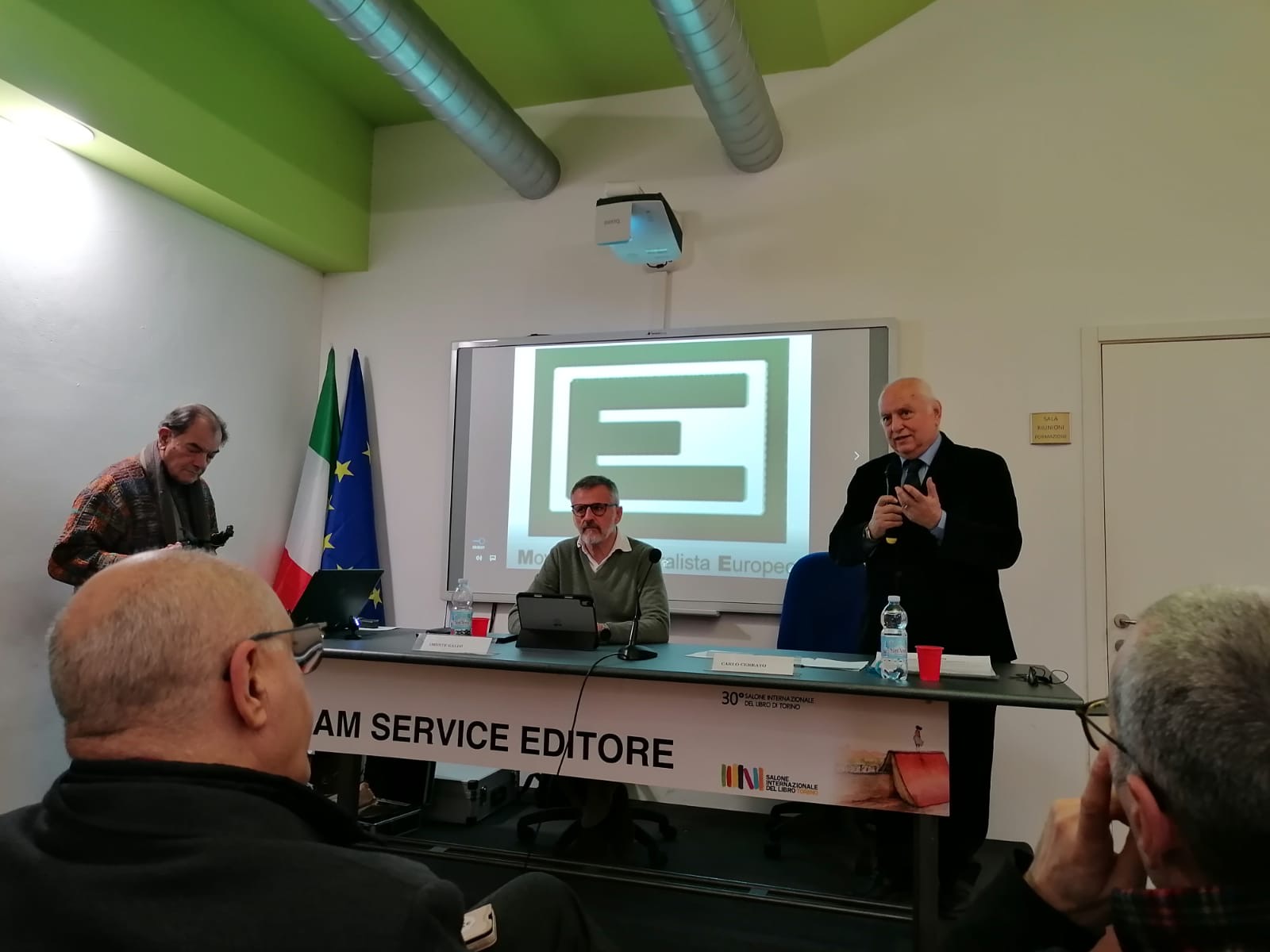 Un momento del convegno organizzato dalla Sezione MFE di Asti