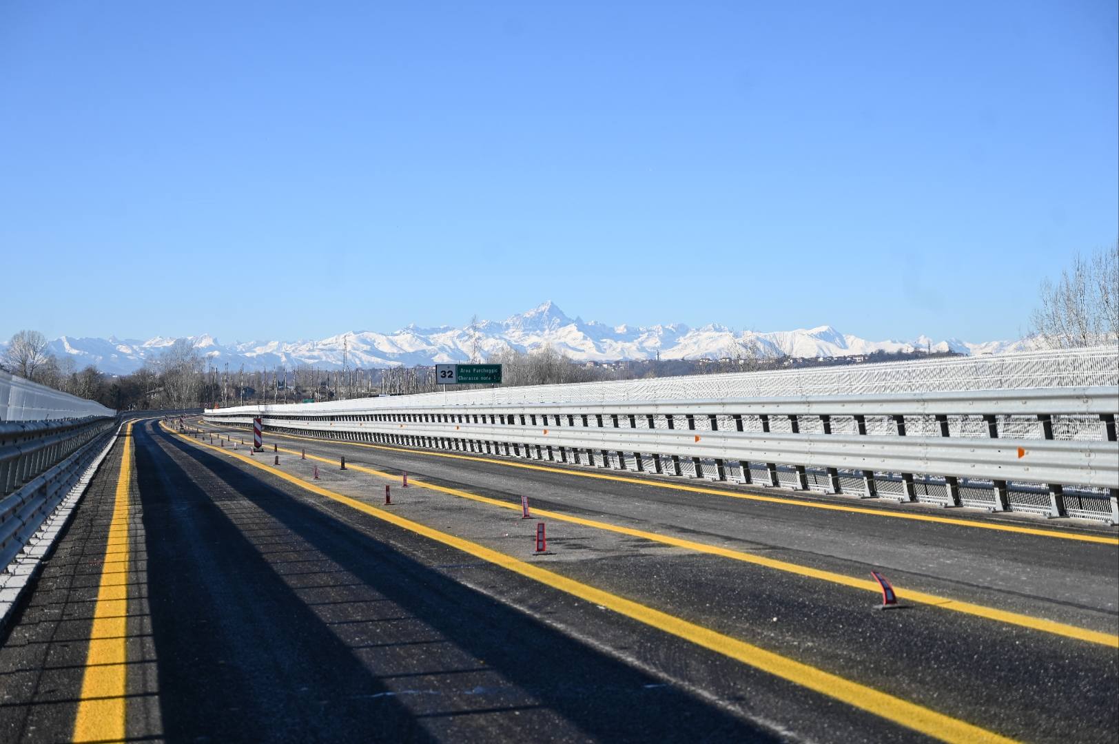 Inaugurazione dell'Asti-Cuneo a Cherasco