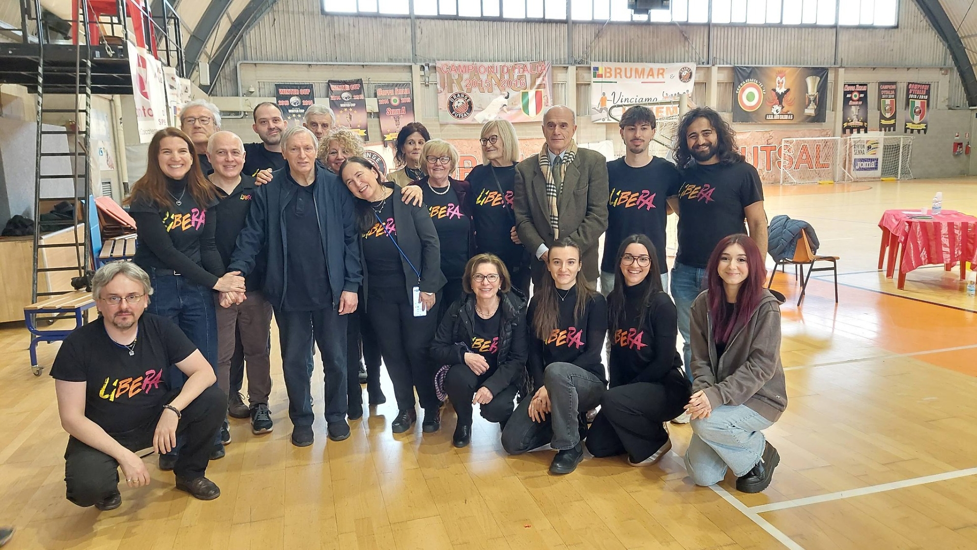 Don Luigi Ciotti al Palasanquirico di Asti