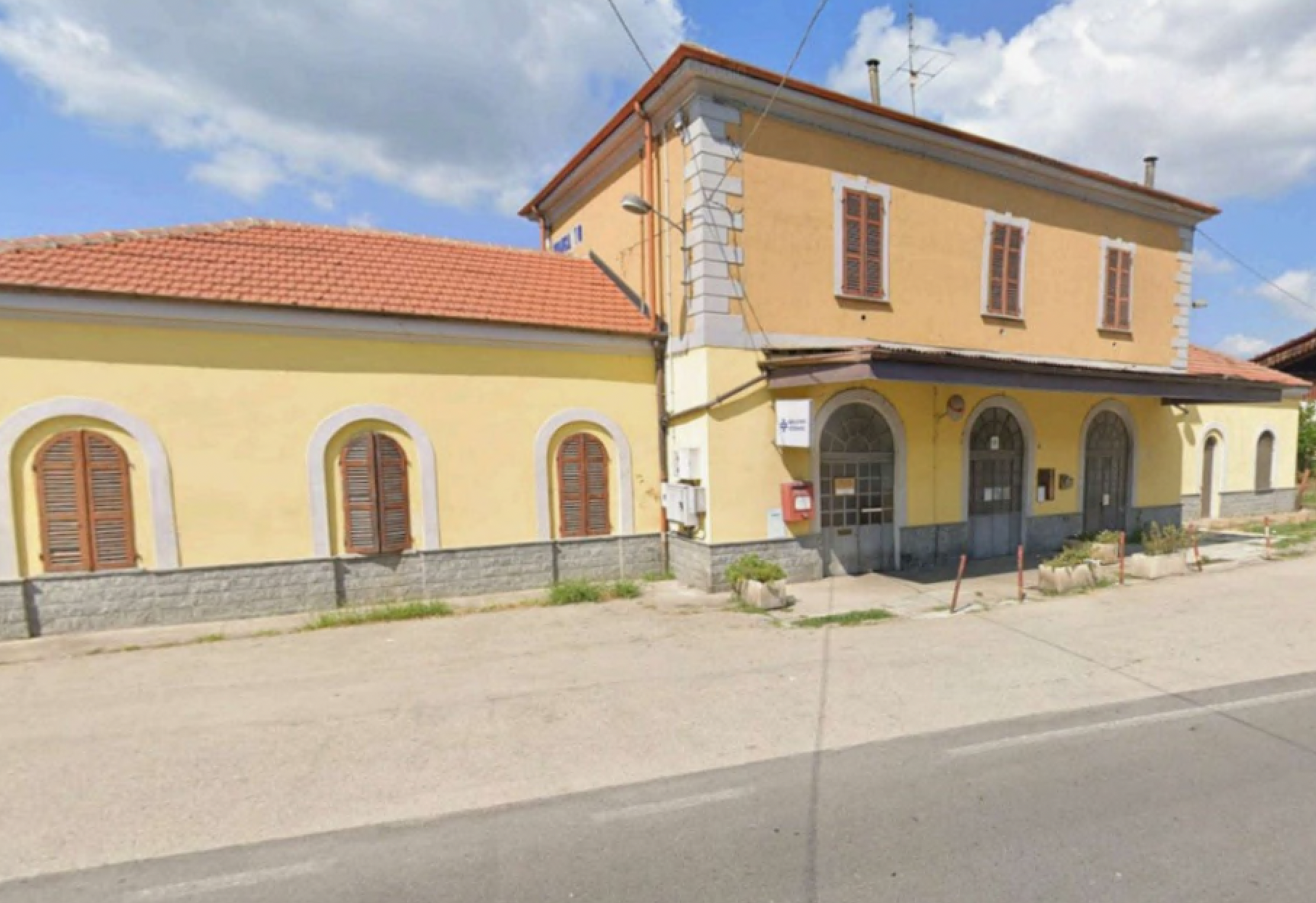 La stazione di Moncalvo