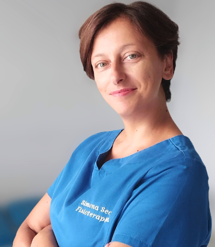 La fisioterapista Simona Secoli