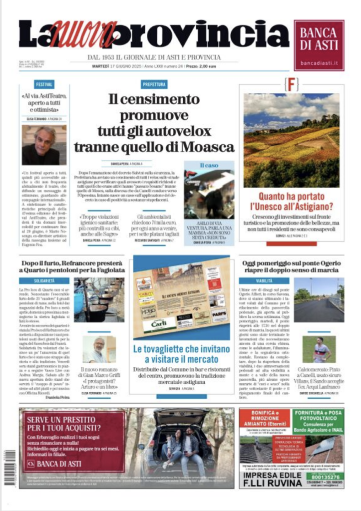 prima pagina giugno