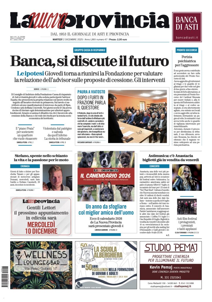 prima pagina dicembre