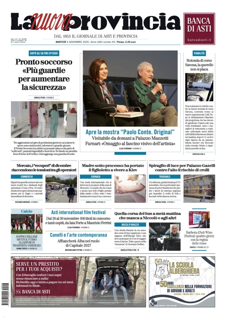 prima pagina novembre