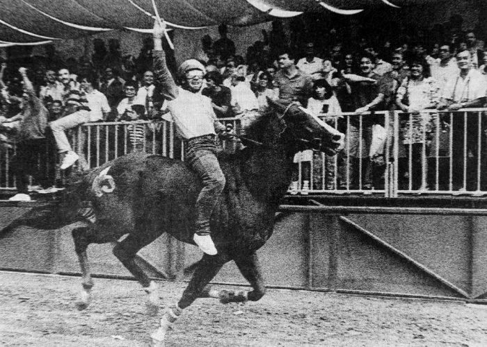 1991: San Lazzaro piazza lacuto grazie a Cittino