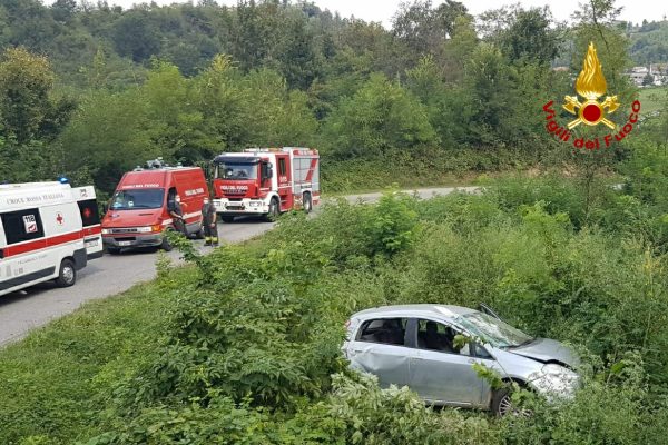 Vigili del fuoco incidente ferrere