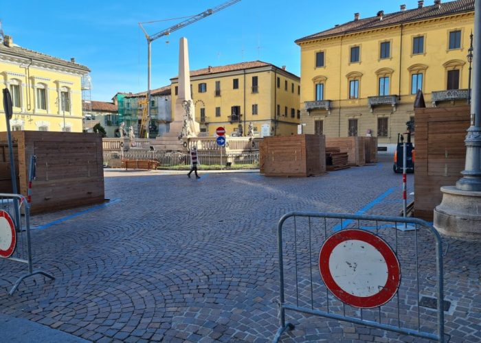 2piazza roma allestimento mercatini di natale 2022