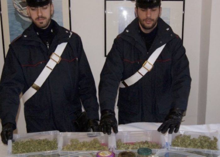 48enne arrestato per droga dai carabinieri