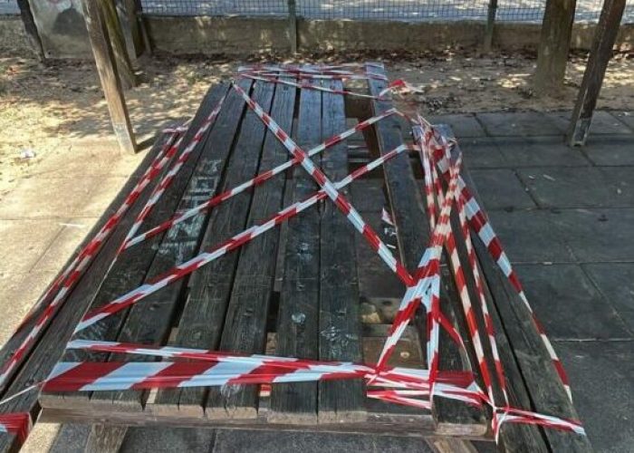 I tavoli sono stati trasnennati