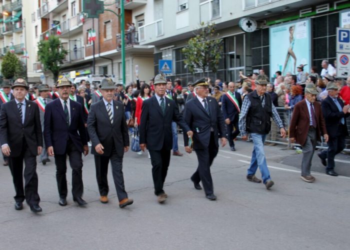 Franco Cravarezza Giorgio gianuzzi adunata alpini asti 2016